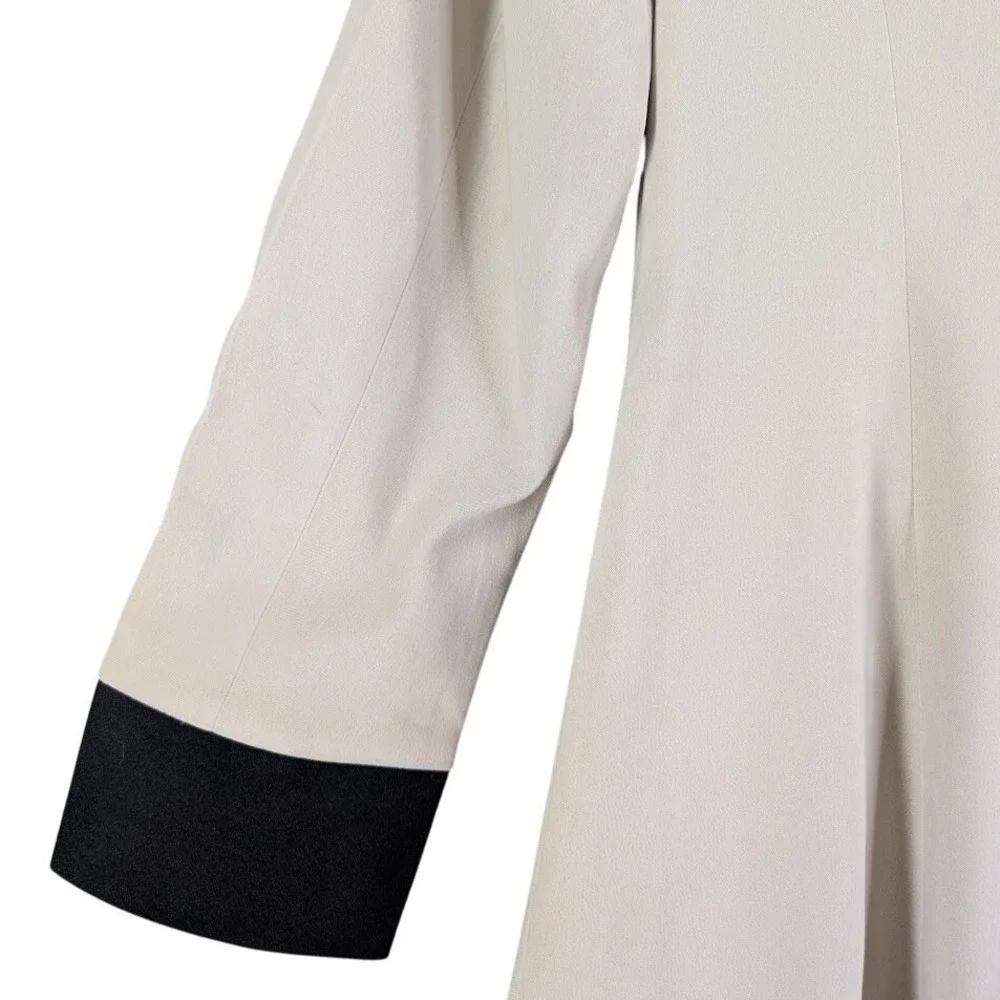 Vtg 90s Desert West Sherry Holt Western Duster Coat XS Faux Suede Sheriff‎ Star - Picture 6 of 11